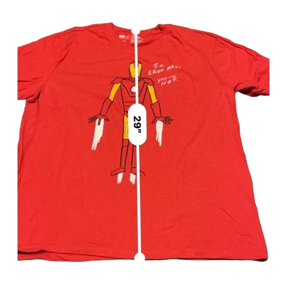 Marvel “I’m Iron man, You’re not” mens short sleeve t-shirt size xl - Picture 6 of 8